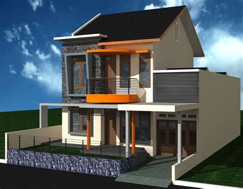 Desain Rumah Minimalis 2 Lantai, Keren dan Eksklusif (With images