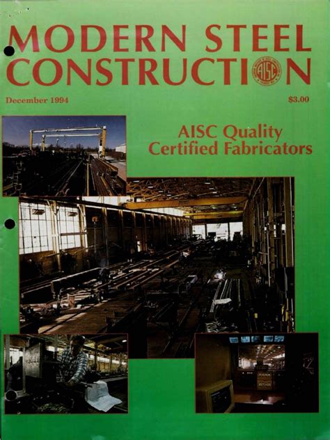 N Steel Struct Aisc Quality Certified Fabricator Pdf Engineering