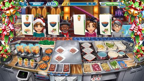 Gourmet restaurant (previously known as hell's kitchen) is unlocked on experience level 5. Cooking Fever: Hell's Kitchen 28-31 Christmas Theme - YouTube