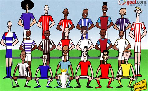 Omar Momani Cartoons The Premier League Is Back