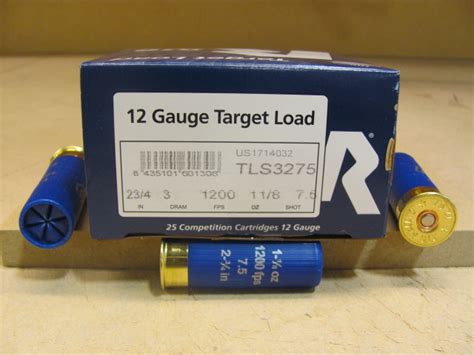 250 Round Case 12 Gauge Target Load By Rio 275 Inch 3 Dram 1200 Fps