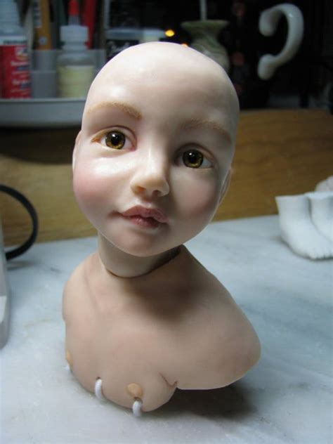 Tutorial Sculpting A Moveable Bust Etsy Art Doll Tutorial Polymer
