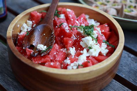 Greek Watermelon And Feta Salad Recipe