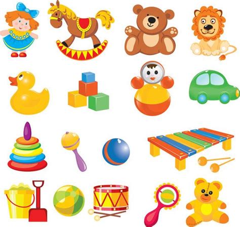 Download Cartoon Baby Toys Clip Art digital clip art by BrunoStore ...