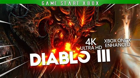 Diablo 3 Ultimate Evil Edition Gameplay Xbox One X 4k Enhanced Youtube
