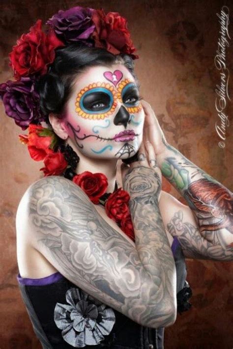 Dia De Los Muertos Face Painting Templates Dia De Los Muertos Makeup Body And Face Paint