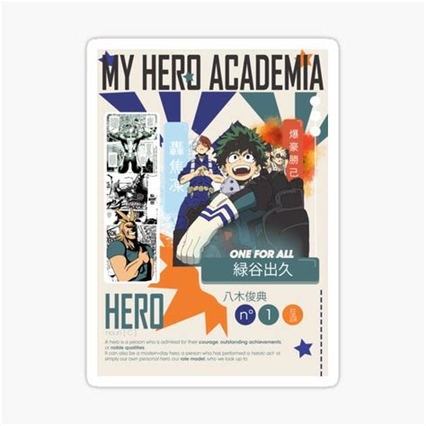 Hero Deku Katchan Shoto Sticker For Sale By Manonion Redbubble