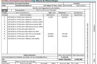 Este manual foi cuidadosamente elaborado pela elpis informática, com a intenção de garantir ao usuário, todas as orientações necessárias para que possa usufruir ao máximo de todo o potencial do seu sistema gerencial integrado athenas3000. Planilha para folha de pagamento C/ Décimo terceiro 40 ...