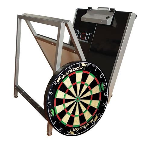 Got tired of friends missing the board and hitting the wall in my newly finished bar. Nomad Dartboard Stand | Dart board, Dartboard stand diy, Dartboards