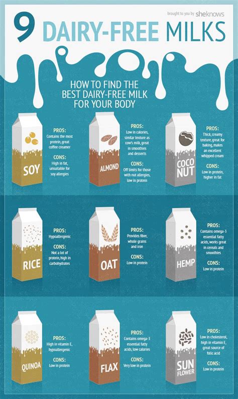 The Pros And Cons To Dairy Free Milks Will Help You Pick The Best For Your Body Dairy Free