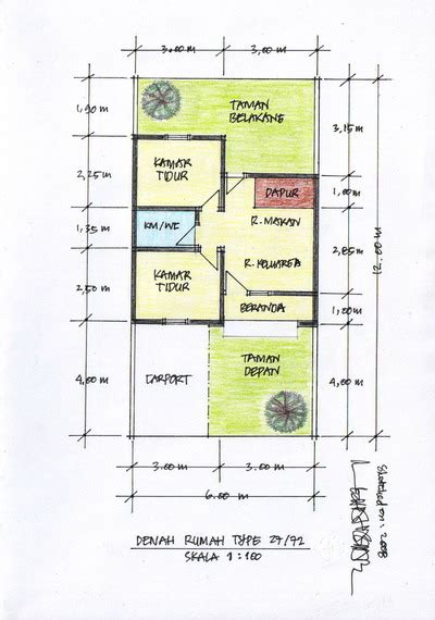 Sket Rumah Minimalis Kumpulan Gambar Rumah