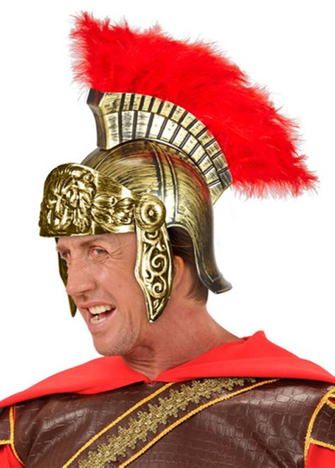 Deluxe Thick Plastic Roman Soldier Helmet