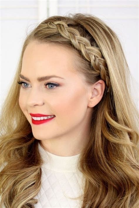 Four Headband Braids · How To Style A Crown Braid · Beauty On Cut Out