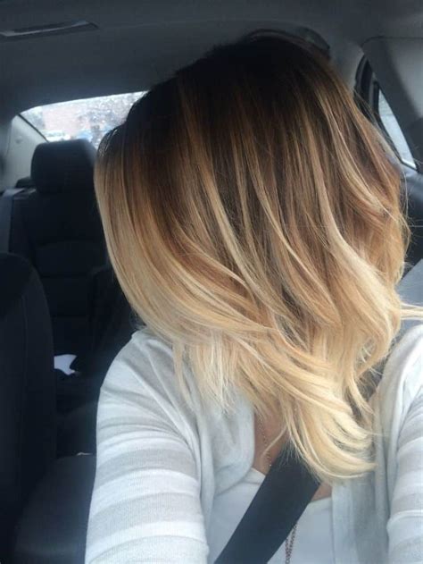 I am so excited to share with you guys this brown to blonde platinum card technique with a shadow root! 20 Stunning Balayage Hair Colors on Short Hair