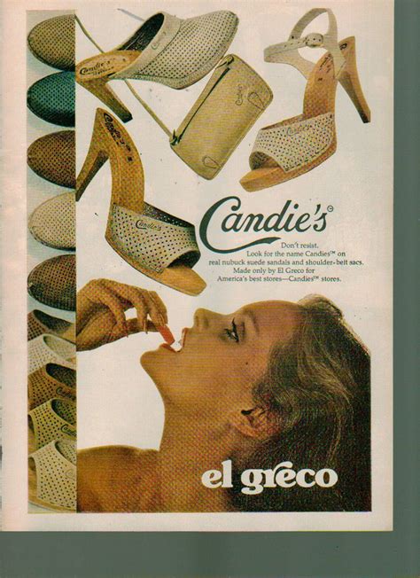 Candies By El Greco In 2023 Shoes Ads Candies Shoes Vintage
