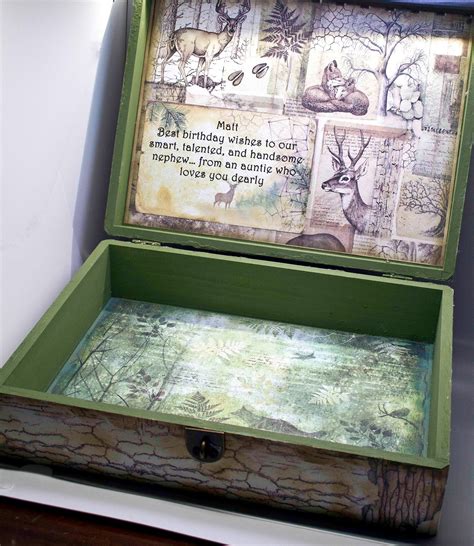 creative moments by nancy hill stamperia forest t box
