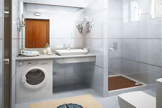 Pada model rumah modern, kebanyakan menggunakan wc duduk dan shower saja. 60 Desain Ruang Cuci Minimalis Multifungsi - Rumahku Unik