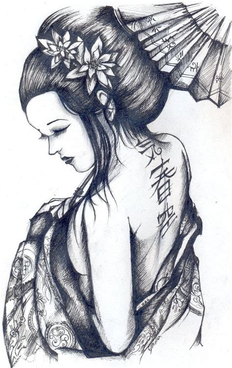 Geisha By Judithxviii On Deviantart