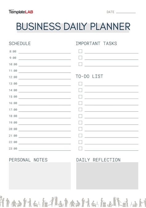 Daily Work Planner Template Inspirational 10 Free Printable Riset