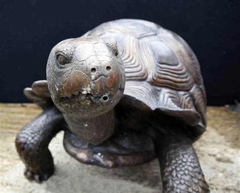 Realistic Turtle Sculpture Bronze Giant Tortoise Garden Statue Buy