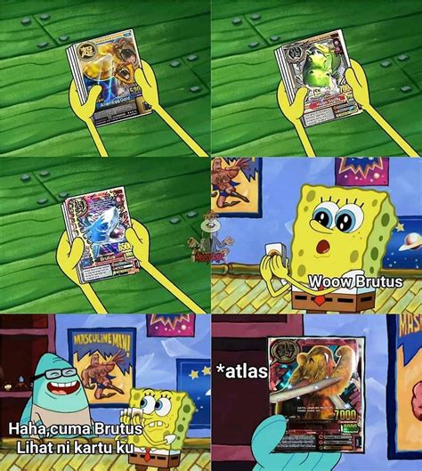 47 Mentahan Meme Spongebob Sedih
