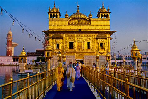 The Golden Temple Holiest Sikh Shrine Amritsar Punjab India
