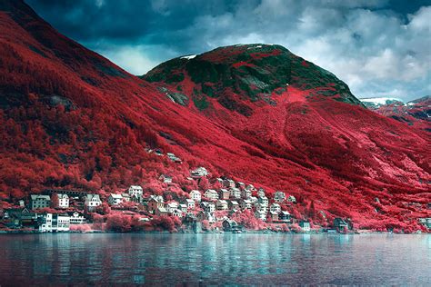 Brisk Norway Landscapes Transformed With Infrared Moss And Fog