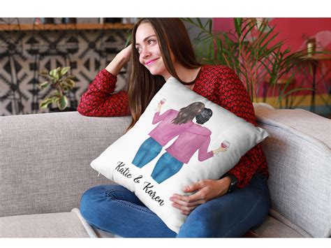 Mothers Day Personalized Pillow Mother Daughter T Mom Etsy