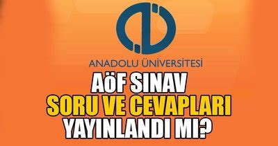 Açıköğretim fakültesi lisans programları (4 yıllık). Aöf Sınav Soruları haberleri ve Aöf Sınav Soruları haber ...