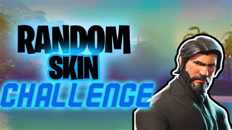 Random Skin Challenge Fortnite Youtube
