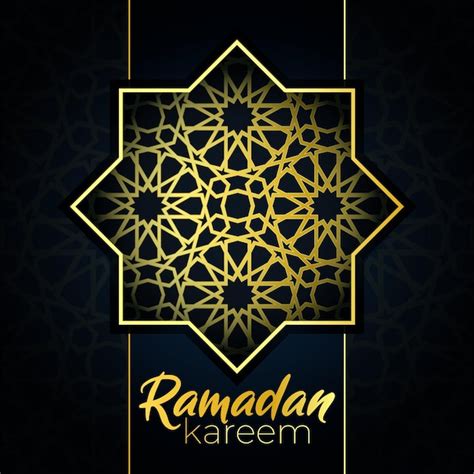 Premium Vector Ramadan Kareem Background