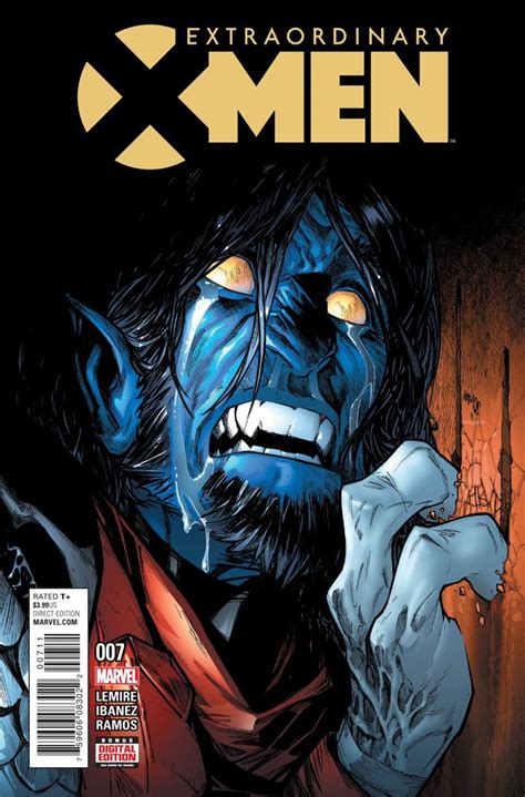 Extraordinary X Men 7 Cover By Humberto Ramos Nightcrawler Marvel