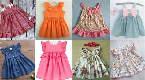 Baby Girl Frock Design Cotton Frock Cotton Frock Design For Baby Girl