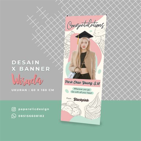 Jual Desain Banner Wisuda Banner Wisuda Xbanner Wisuda Banner Sidang Desain Cetak Kab