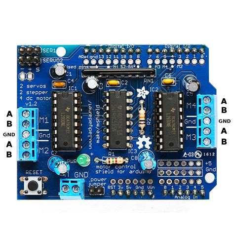 L293d Motor Driver Shield For Arduino