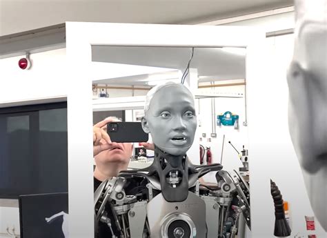 Engineered Arts Ameca Ai Humanoid Robot Showcases Numerous Facial Expressions Previews