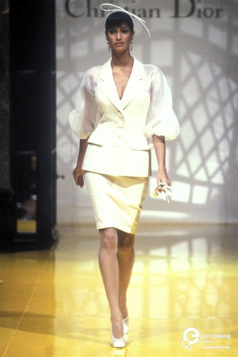 Yasmeen Ghauri Christian Dior Spring Summer 1995 Couture
