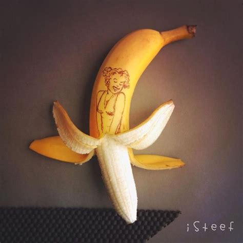 Using Just A Pen And A Knife This Artist Turns Bananas Into Amazing