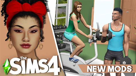 Realistic Workout Equipment Realistic Food More The Sims Mods