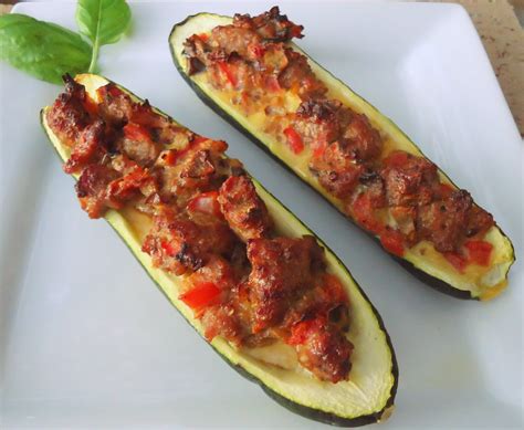 We love zucchini boats, i originally got the inspiration for this dish from these sausage stuffed zucchini boats, another stuffed zucchini favorite! Foodie & Fabulous: Stuffed Zucchini Boats