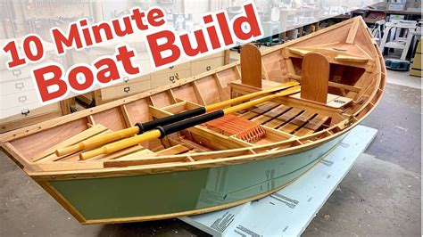 10 Minute Boat Build Boat Build Start To Finish Top Cruise Trips