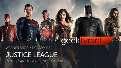 Justice League Sdcc Panel Youtube