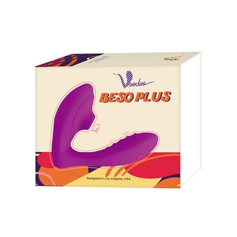 Voodoo Beso Plus Clitoral Suction And G Spot Vibrator The Bigger O
