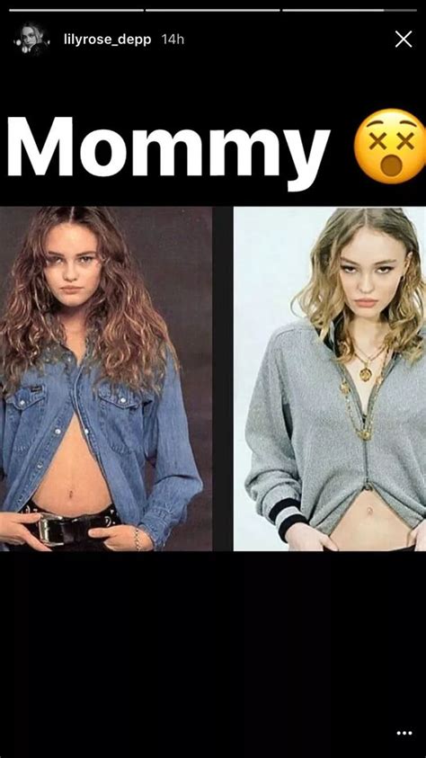 Lily Rose Depp Highlights The Fact She S Mother Vanessa Paradis