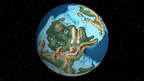 Earth Map 150 Million Years Ago The Earth Images Revimageorg