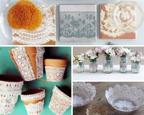 40 Adorable Diy Projects With Lace Youll Fall In Love With