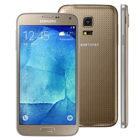 Smartphone Samsung Galaxy S5 New Edition Duos Sm G903m Dourado Com Dual