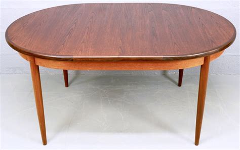 Mid Century Teak G Plan Oval Fresco Extendable Dining Table 1960