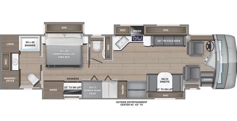 Class A Motorhome Floor Plans Viewfloor Co