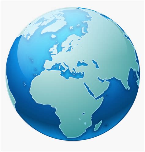 Round World Globe Map Hd Png Download Kindpng
